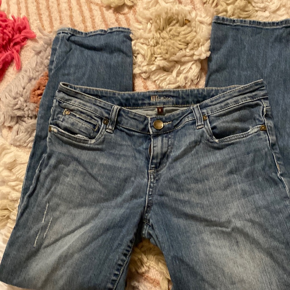 Kut from the Keith blue jeans